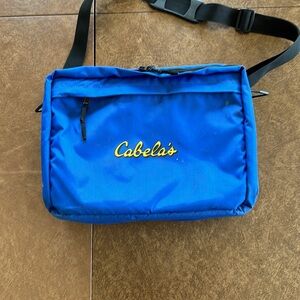 Cabela’s Fishing Reel Case Adjustable Padded Blue